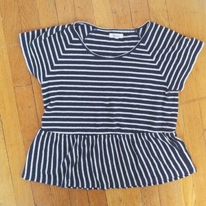 Madewell Peplum Top